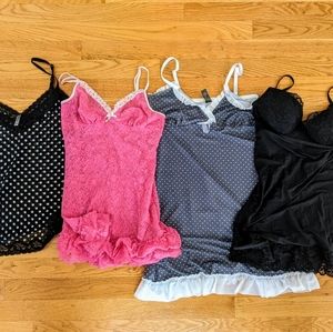 Lot of four lingerie tops - Victoria’s Secret